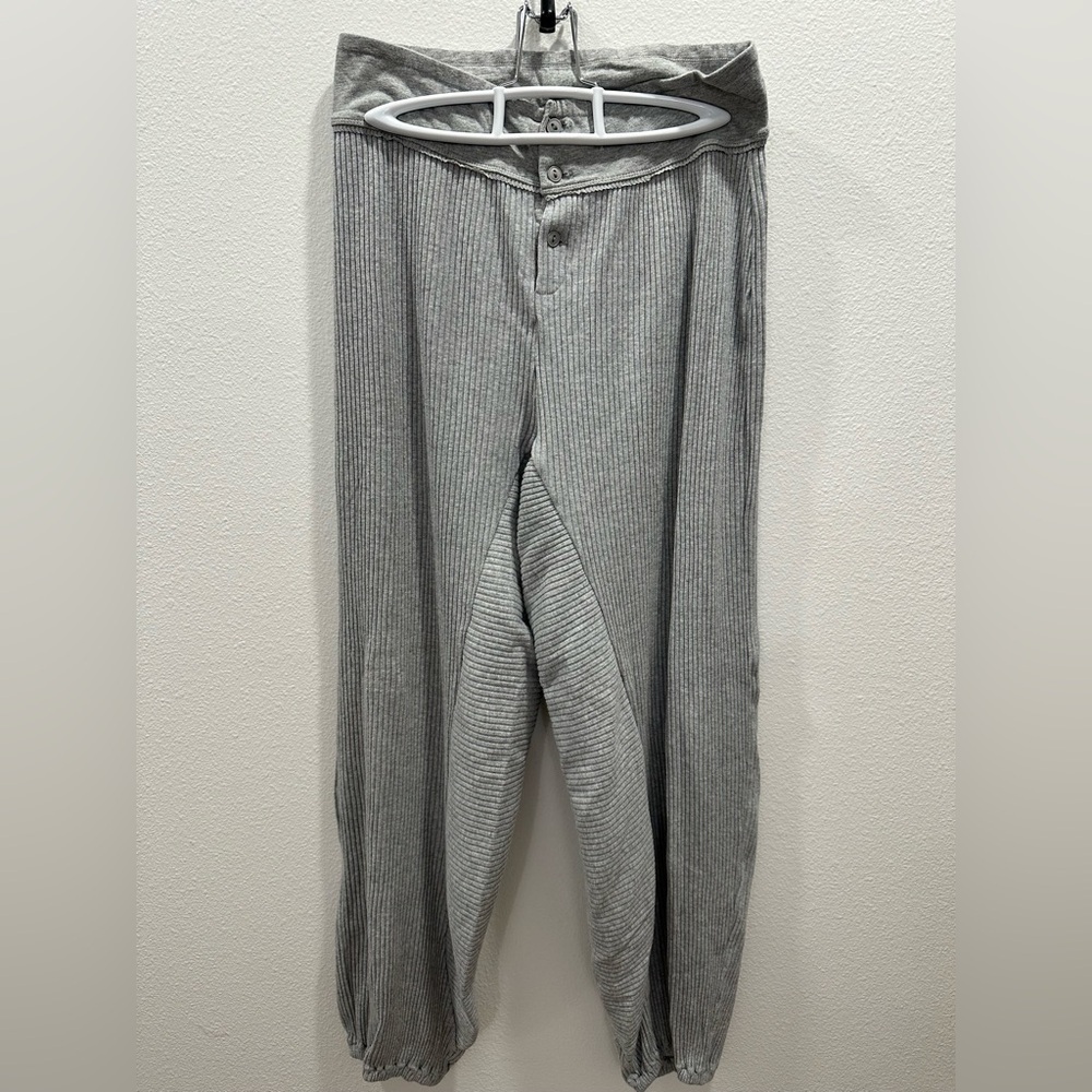 Intimately Free People Gray ribbed women’s lounge pants sweats xs